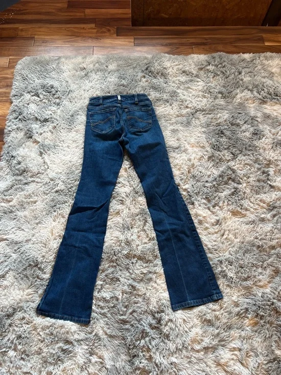 Ariat Women's Dark Indigo Flare Jeans - Picture 4 of 5